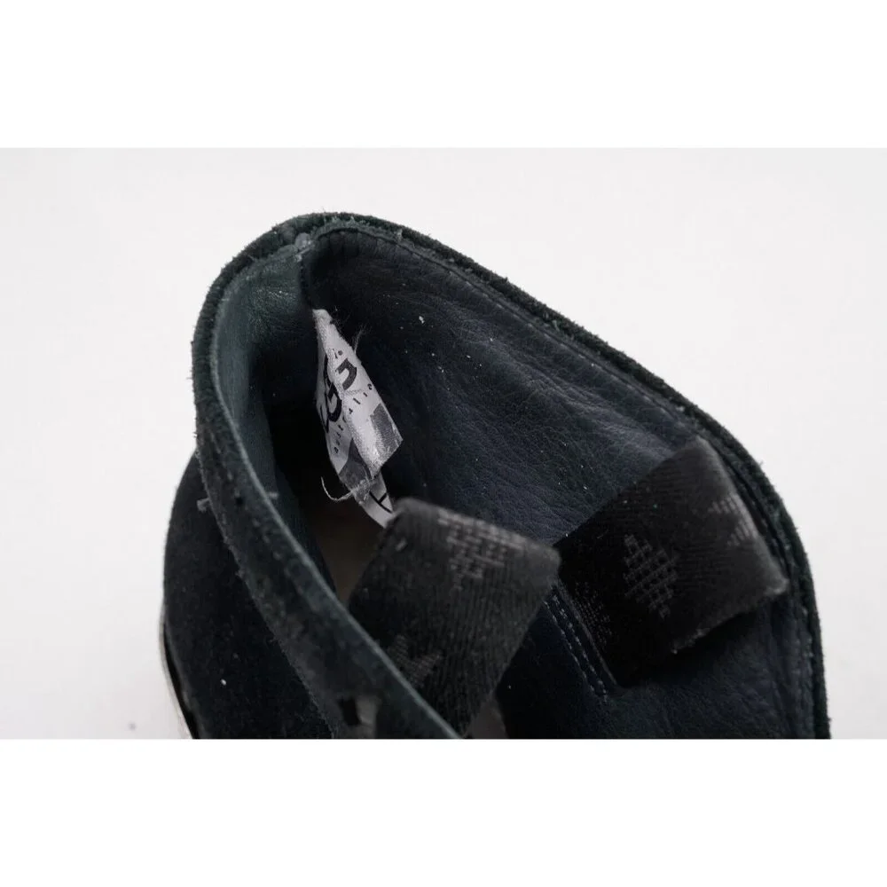 UGG Austin Black Suede Pull On Ankle Boots Bootie Suede Us 6 Eur 37